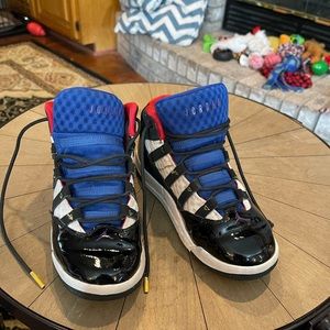 High top patent leather Jordan’s, youth size 2